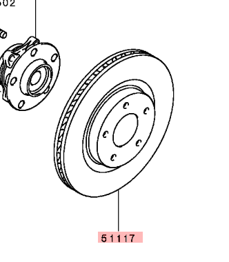 Mitsubishi Eclipse Front Brake Disc Set (VP Range)