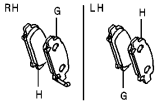 Mitsubishi Lancer Evolution X Rear Brake Pads (VP Range)