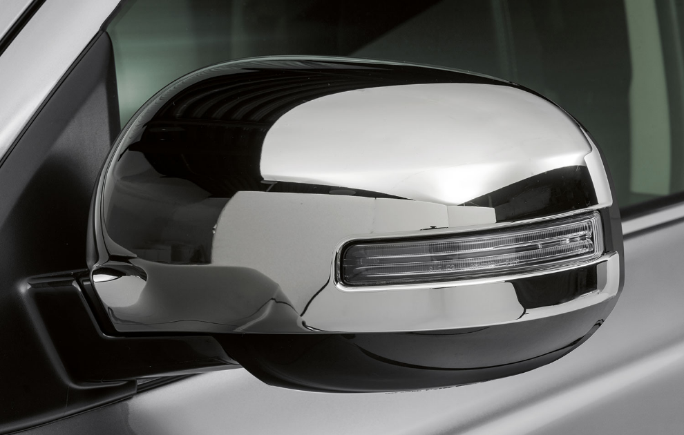 Mitsubishi Mirror Covers, Chrome