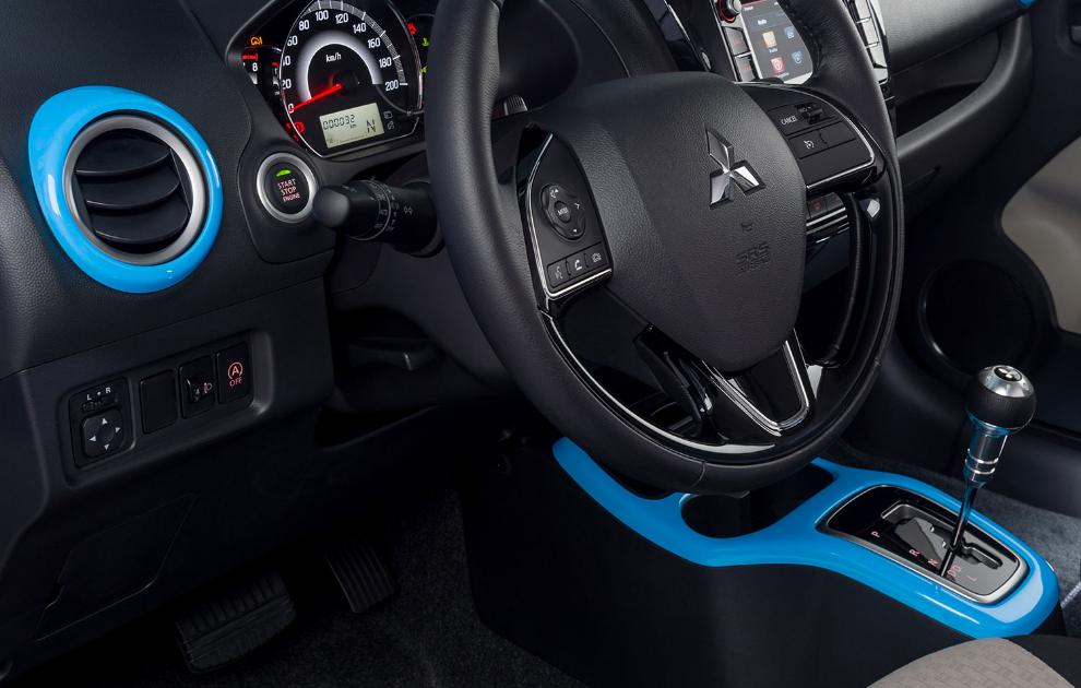 Mitsubishi Mirage Interior Decoration Kit, Blue Cvt