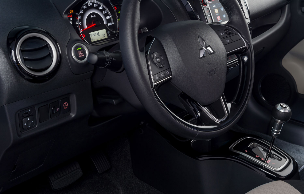 Mitsubishi Mirage Interior Decoration Kit, Piano Black Cvt