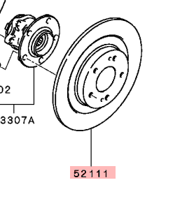 Mitsubishi ASX Rear Disc Set (VP Range)