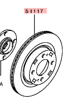 Mitsubishi Mirage Front Disc Set (VP Range)