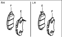 Mitsubishi Eclipse Cross Front Brake Pads