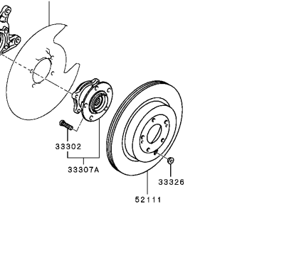 Mitsubishi Lancer Evolution X Rear Brake Discs