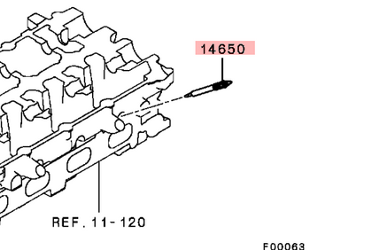 Mitsubishi Outlander Diesel Glow Plug Set X4.