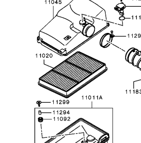 Mitsubishi Shogun 3.2 Diesel Air Filter