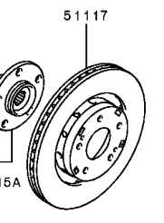 Mitsubishi Outlander PHEV Front Brake Disc Set