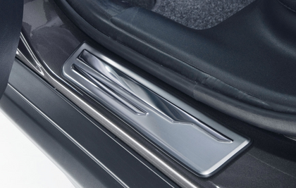 Mitsubishi ASX Entry Guard Stainless Steel, Front And Rear Set