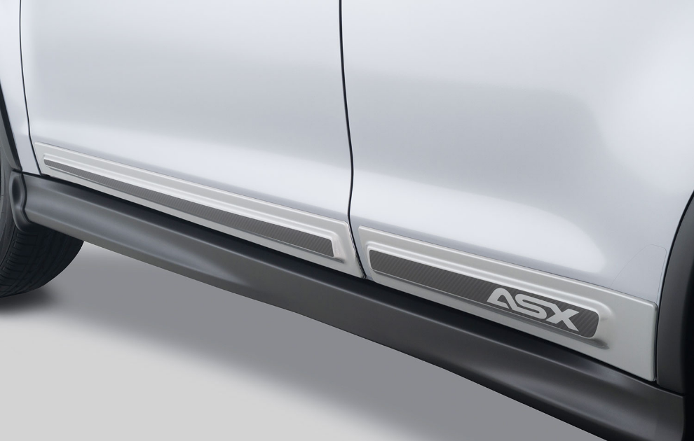 Mitsubishi ASX Side Extension Striping Set, Carbon