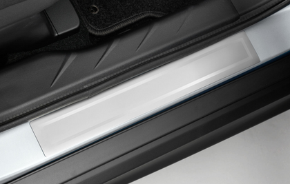 Mitsubishi ASX Entry Guards Stainless Steel, Front Set