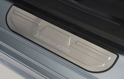 Mitsubishi Mirage Door Entry Guards, Front And Rear Set