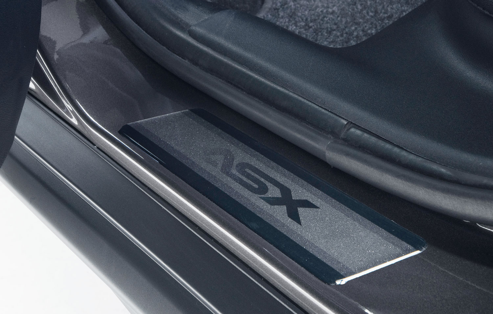 Mitsubishi ASX Entry Guard Set Silver/Transparent, Front And Rear Set