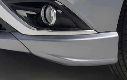 Mitsubishi Outlander PHEV Front Airdam Kit (Corner Extensions) - Frost White (W37)