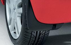 Mitsubishi Colt Mudflap Set, Rear