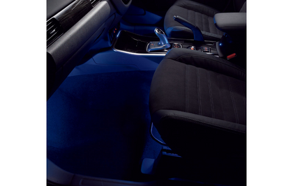 Mitsubishi Outlander Floor Illumination, Blue Light