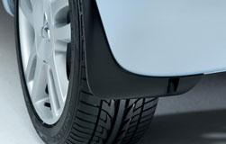 Mitsubishi Colt Mudflap Set, Front