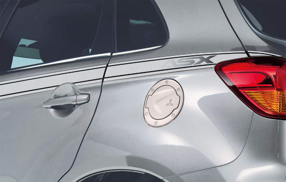 Mitsubishi ASX Body Striping, Light C... | Mitsubishi Exterior Styling ...