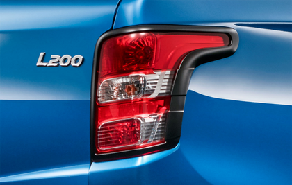 Mitsubishi L200 Rearlamp Bezels - Black