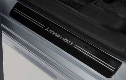 Mitsubishi Mirage Door Entry Guards, Front And Rear Set