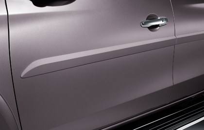 Mitsubishi L200 Side Protection Mouldings - Polar White (W32)