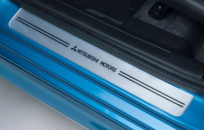 Mitsubishi Mirage Door Entry Guards, Front And Rear Set