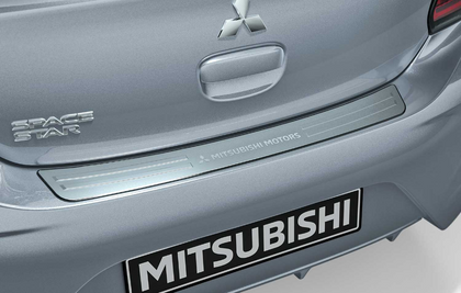 Mitsubishi Mirage Bumper Protection Plate, Rear