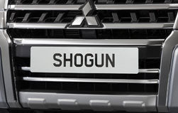 Mitsubishi Shogun Front Bumper Garnish- Chrome